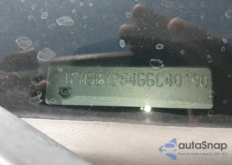 2016 Ford Explorer Xlt из США, поврежденный, VIN 1FM5K7D84GGC40190